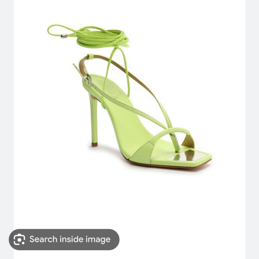 Schutz Vikki Nappa Leather Sandal